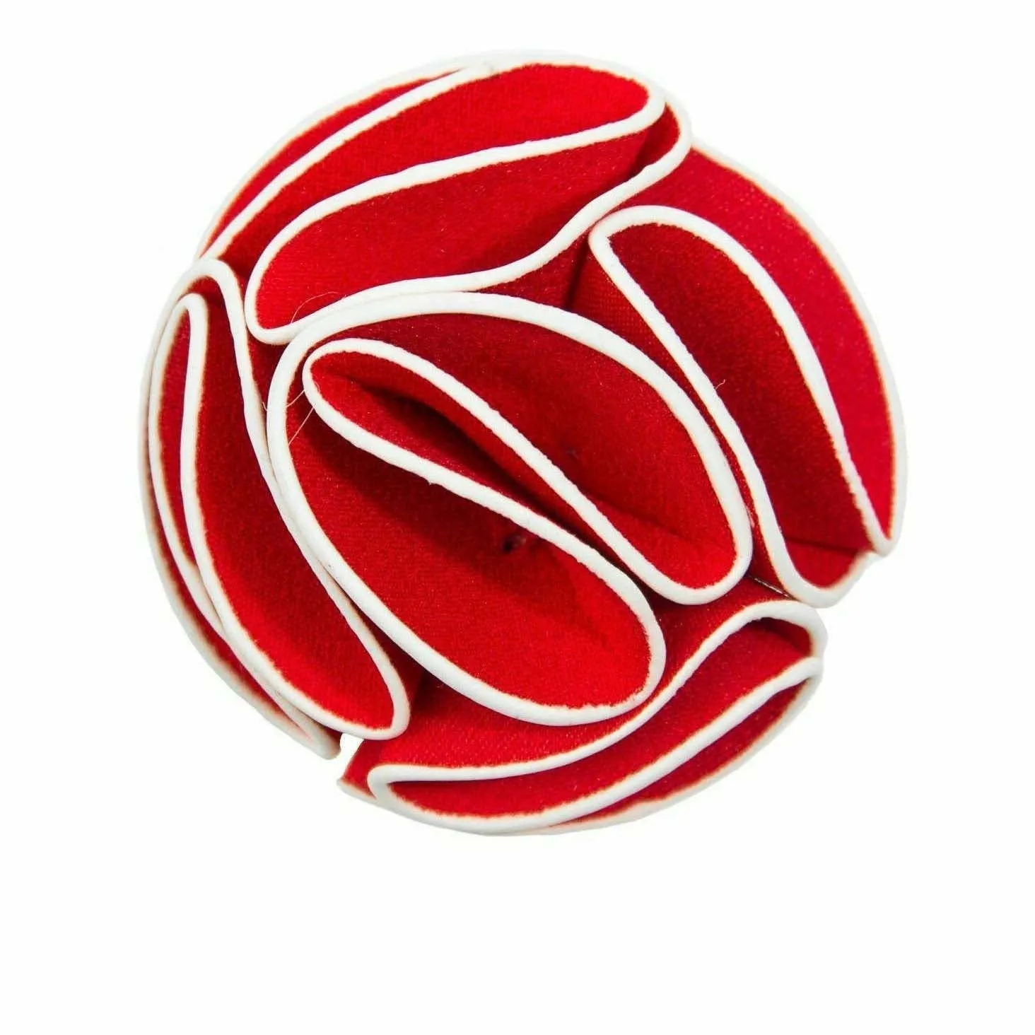 Vittorio Vico Unisex Trim Rose Flower Lapel Pin