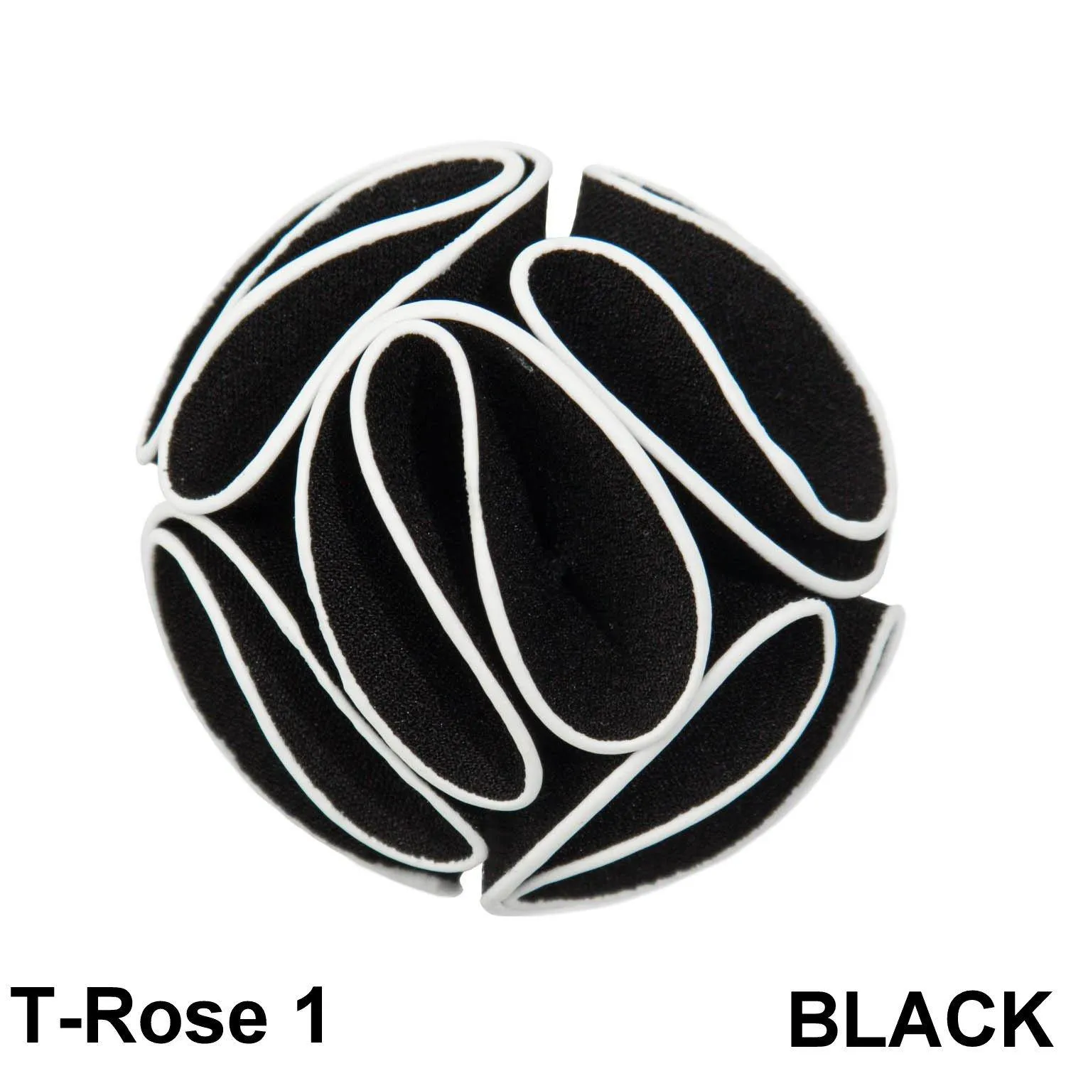 Vittorio Vico Unisex Trim Rose Flower Lapel Pin