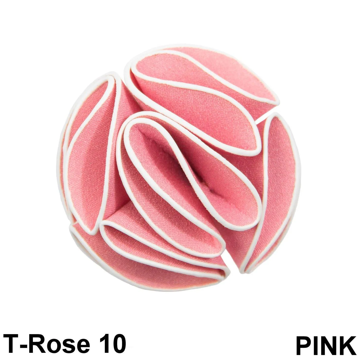 Vittorio Vico Unisex Trim Rose Flower Lapel Pin