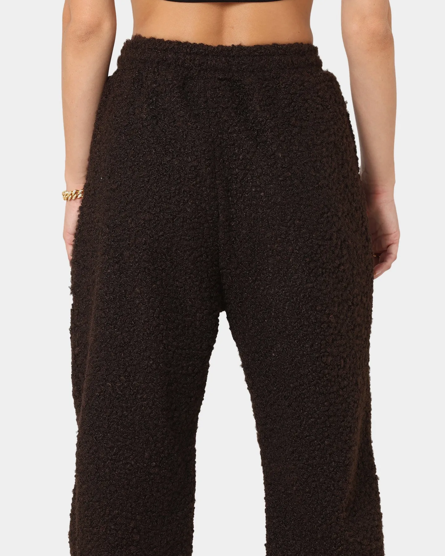 XXIII Women's Saskia Sherpa Track Pants Chocolate