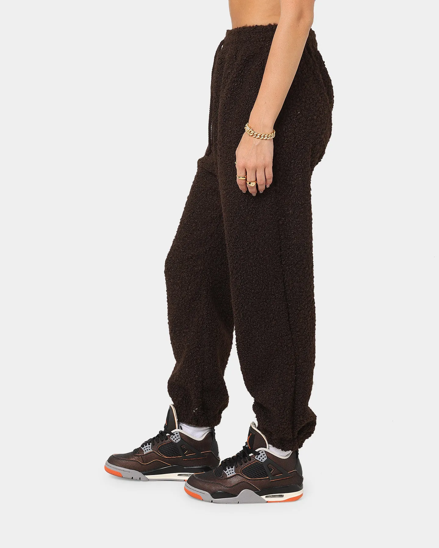 XXIII Women's Saskia Sherpa Track Pants Chocolate