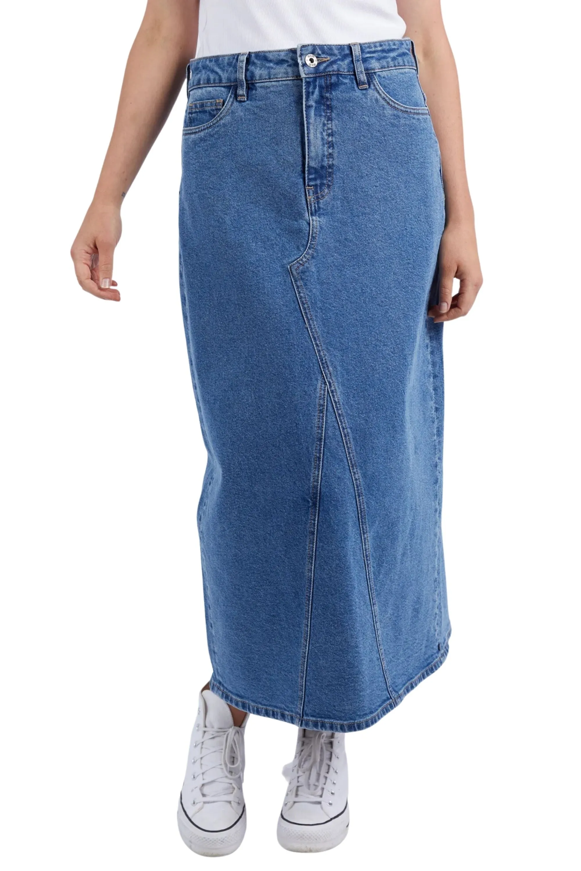 ZOE MIDI DENIM SKIRT - 81D1350